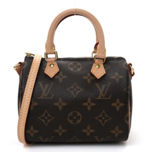 Pre-owned Louis Vuitton Monogram Nano Speedy