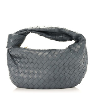 Pre-owned Bottega Veneta Nappa Intrecciato Teen Jodie Hobo Thunder