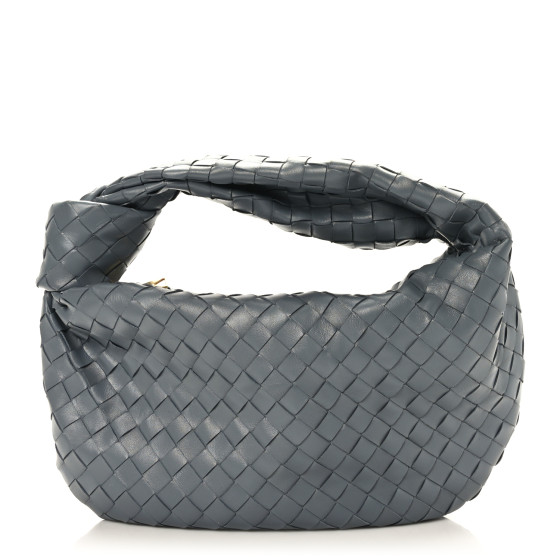 Pre-owned Bottega Veneta Nappa Intrecciato Teen Jodie Hobo Thunder