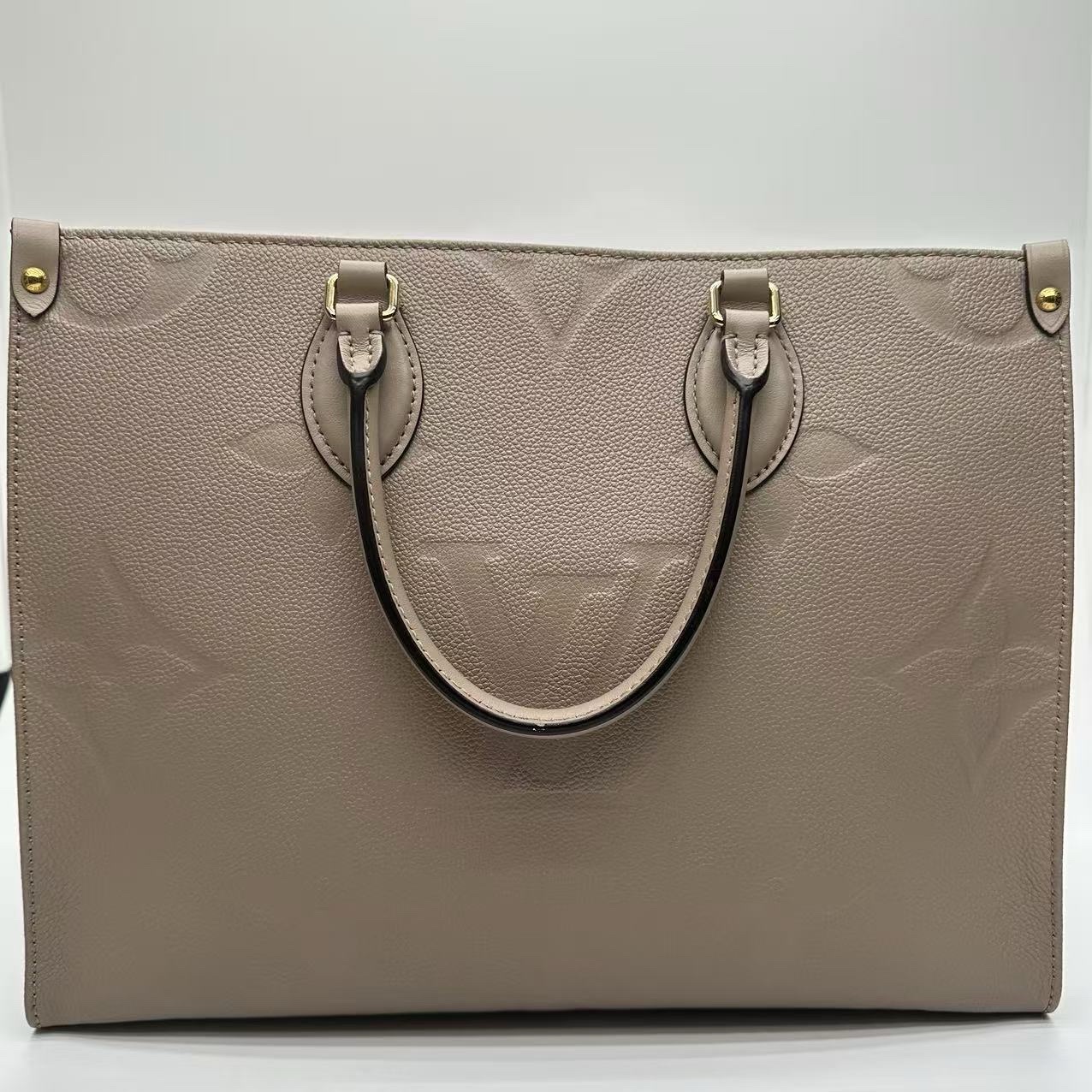 Pre-owned Louis Vuitton Onthego Tote Calfskin