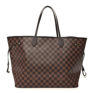 Pre-owned Louis Vuitton Damier Ebene Neo Neverfull GM