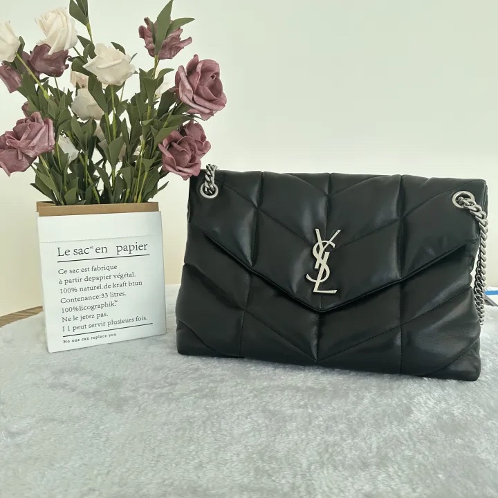 Pre-owned Yves Saint Laurent Puffer Cloud Shoulder Bag